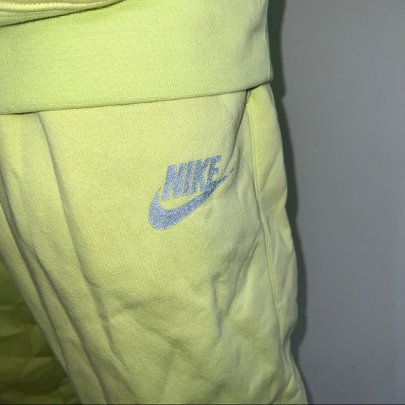 NIKE HOODY NEON GREEN - Picture 6 of 9